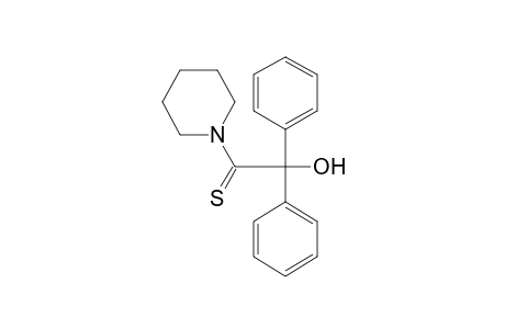 1-[diphenylhydroxy(thioacetyl)]piperidine