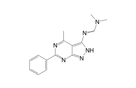 3-N,N-Dimethylaminomethyleneamino-4-methyl-6-phenyl-pyrazolo[3,4-d]pyrimidine