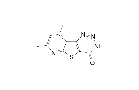 2,4-Dimethyl-7H-9-thia-1,5,6,7-tetraaza-fluoren-8-one