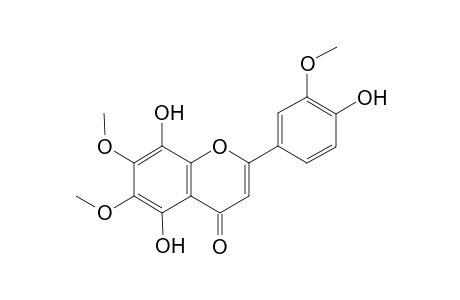 5,8,4'-Trihydroxy-6,7,3'-trimethoxyflavone