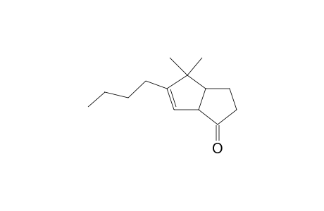 7-Butyl-6,6-dimethylbicyclo(3.3.0)oct-7-en-2-one