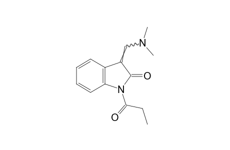 3-[(dimethylamino)methylene]-1-propionyl-2-indolinone