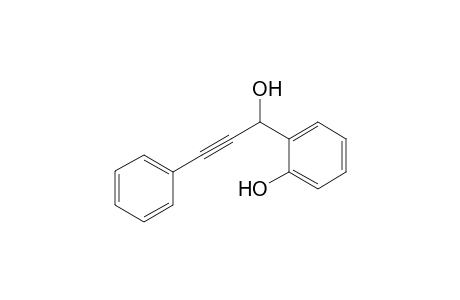2-(1-Hydroxy-3-phenylprop-2-ynyl)phenol