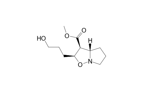 (2S,3S,3aS)-2-(3-hydroxypropyl)-2,3,3a,4,5,6-hexahydropyrrolo[1,2-b]isoxazole-3-carboxylic acid methyl ester