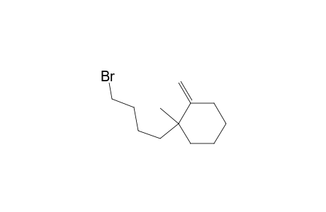 1-(4-Bromanylbutyl)-1-methyl-2-methylidene-cyclohexane