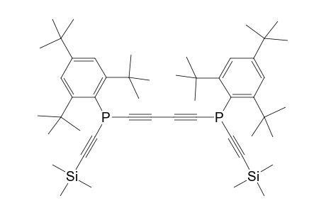 Bis{(2,4,6-tri-tert-butylphenyl)[(trimethylsilyl)ethenyl]phosphanyl}butadiyne