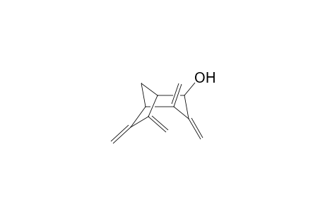 (1RS,2RS,5SR)-3,4,6,7-Tetramethylidenebicyclo[3.2.1]octan-2-exo-ol