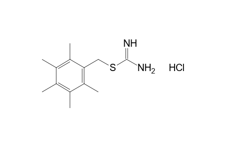 2-(pentamethylbenzyl)-2-thiopseudourea, monohydrochloride