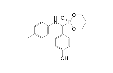 2-[4-Hydroxy-a-(P-toluidino)benzyl]-1,3,2-dioxaphosphorinane-2-oxide