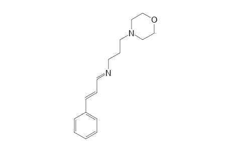 3-MORPHOLINO-N-[(E)-3-PHENYLALLYLIDENE]-PROPAN-1-AMINE