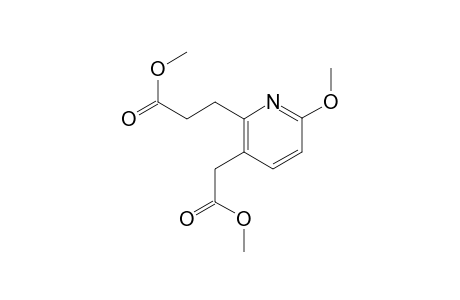 3-[3-(2-keto-2-methoxy-ethyl)-6-methoxy-2-pyridyl]propionic acid methyl ester