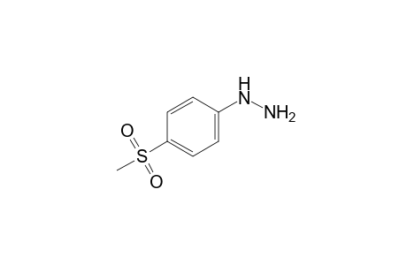 [p-(methylsulfonyl)phenyl]hydrazine