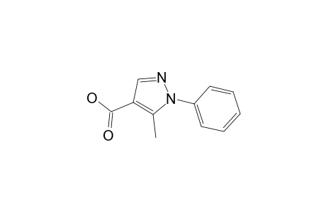 3-Methyl-2-phenyl-4-pyrazolecarboxylic acid