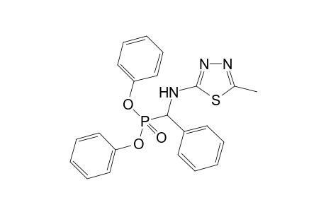 Diphenyl(5-methyl-1,3,4-thiadiazol-2-ylamino)(phenyl)methylphosphonate