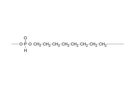 Poly[oxyoctamethyleneoxy(hydrogenphosphinylidene)]