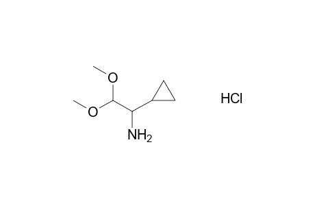 1-Cyclopropyl-2,2-dimethoxyethylamine Hydrochloride