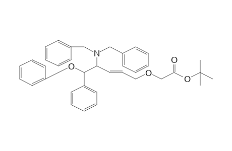 3-Oxa-5-(E)-octenoic acid, 7-(dibenzylamino)-8-(benzyloxy)-8-phenyl-, t-butyl ester