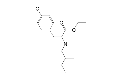 L-Tyrosine, N-(2-methylbutyl)-, ethyl ester