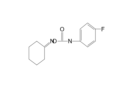 cyclohexanone, O-[(p-fluorophenyl)carbamoyl]oxime