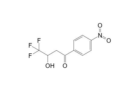 4,4,4-Trifluoro-3-hydroxy-1-(4-nitrophenyl)-1-butanone