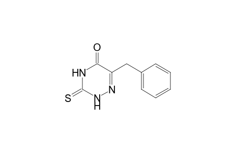 1,2,4-Triazin-5(2H)-one, 3,4-dihydro-6-(phenylmethyl)-3-thioxo-