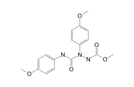 Methyl N-[(4-methoxyphenyl)-[(4-methoxyphenyl)carbamoyl]amino]carbamate