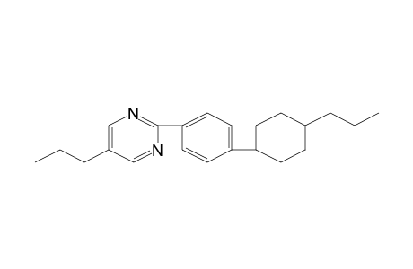 5-Propyl-2-[4-(4-propylcyclohexyl)phenyl]pyrimidine