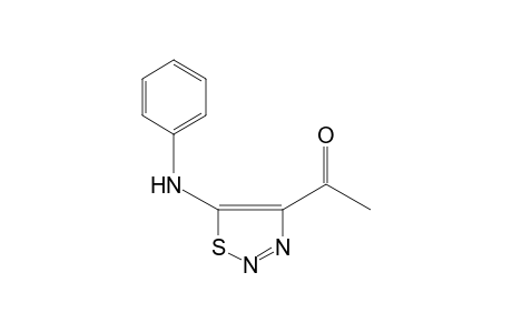 4-acetyl-5-anilino-1,2,3-thiadiazole
