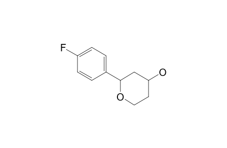 2-(4-Fluorophenyl)-4-hydroxytetrahydropyran