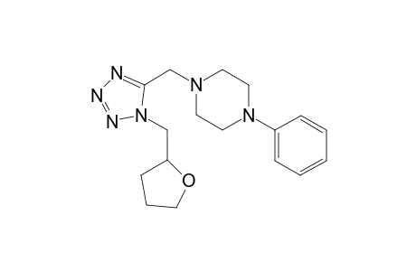 1-Phenyl-4-[1-(tetrahydrofuran-2-ylmethyl)-1H-tetrazol-5-ylmethyl]piperazine