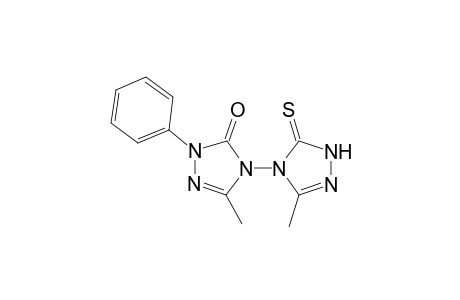 3',5-Dimethyl-2-phenyl-5'-thioxo-[4,4'-bis(1,2,4)-triazol]-3(1'H,2H)-one