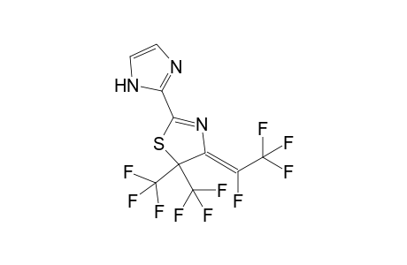 2-(2-Imidazolyl)-4-tetrafluoroethylidene-5,5-bis(trifluoromethyl)-4,5-dihydrothiazole