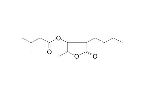 3-Methyl-butyric acid, 4-butyl-2-methyl-5-oxotetrahydrofuran-3-yl ester