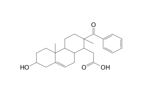 (2-Benzoyl-7-hydroxy-2,4b-dimethyl-1,2,3,4,4a,4b,5,6,7,8,10,10a-dodecahydrophenanthren-1-yl)acetic acid