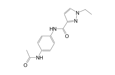 N-[4-(acetylamino)phenyl]-1-ethyl-1H-pyrazole-3-carboxamide