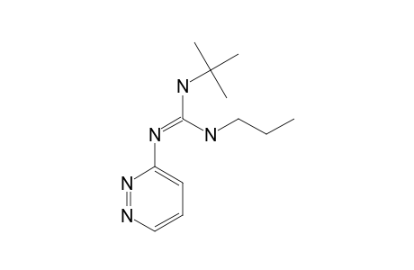 N-(1,1-DIMETHYLETHYL)-N'-PROPYL-N''-(3-PYRIDAZINYL)-GUANIDINE