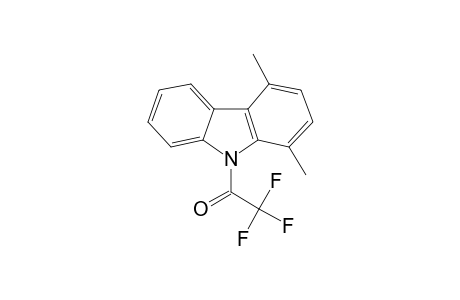 1,4-Dimethylcarbazole, N-trifluoroacetyl-