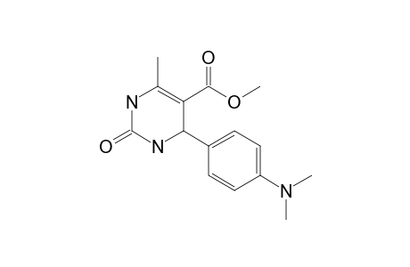 Methyl 4-(4-dimethylaminophenyl)-6-methyl-2-oxo-3,4-dihydro-1H-pyrimidine-5-carboxylate