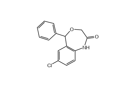 7-chloro-1,5-dihydro-5-phenyl-4,1-benzoxazepin-2(3H)-one
