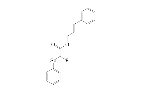 Cinnamyl 2-fluoro-2-(phenylselanyl)-acetate