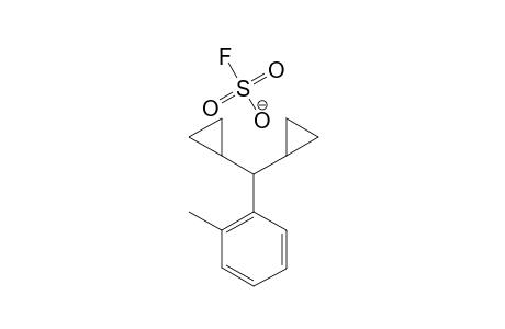ORTHO-TOLYLDICYCLOPROPYLCARBINYLCATION