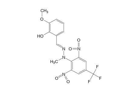 2-HYDROXY-m-ANISALDEHYDE, (2,6-DINITRO-alpha,alpha,alpha-TRIFLUORO-p-TOLYL)METHYLHYDRAZONE