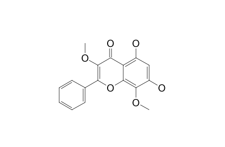 5,7-Dihydroxy-3,8-dimethoxyflavone
