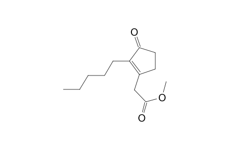 1-Cyclopentene-1-acetic acid, 3-oxo-2-pentyl-, methyl ester