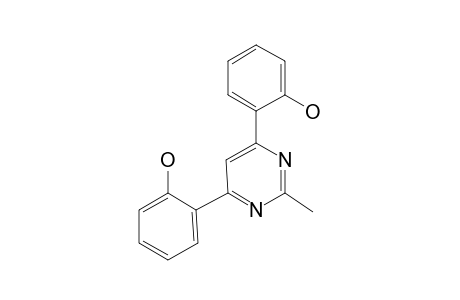 2-Methyl-4,6-di(2-hydroxyphenyl)pyrimidine