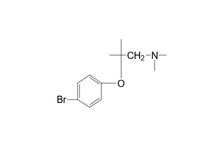 2-(p-bromophenoxy)-N,N,2-trimethylpropylamine