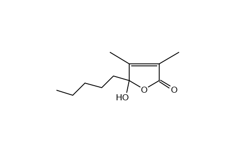 4,4-dihydroxy-2,3-dimethyl-2-nonenoic acid, gamma-lactone