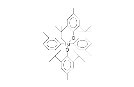 Bis(3-methyl-phenyl)-bis(2,6-di-tert-butyl-4-methyl-phenoxy) tantalum complex