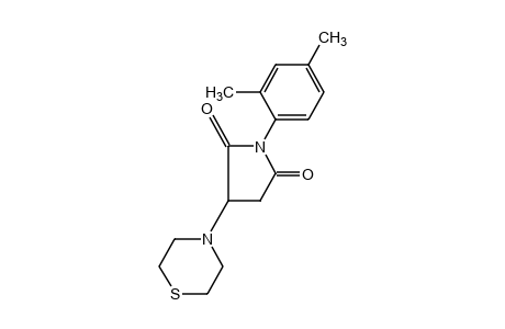 2-thiomorpholino-N-(2,4-xyly)succinimide