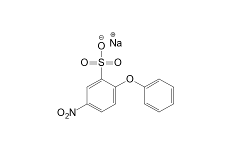 5-nitro-2-phenoxybenzenesulfonic acid, sodium salt